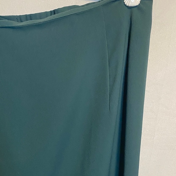 Rena Rowan Deep Teal A-Line Skirt nwt - Picture 2 of 10